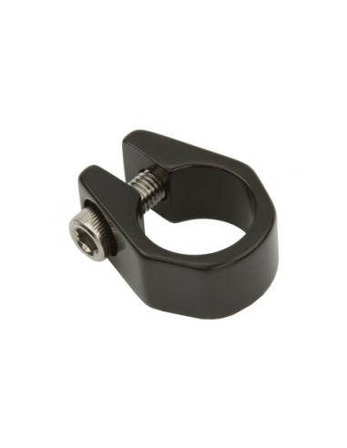Alloy Seatpost Clamp Outer Diameter 25.4mm Black.